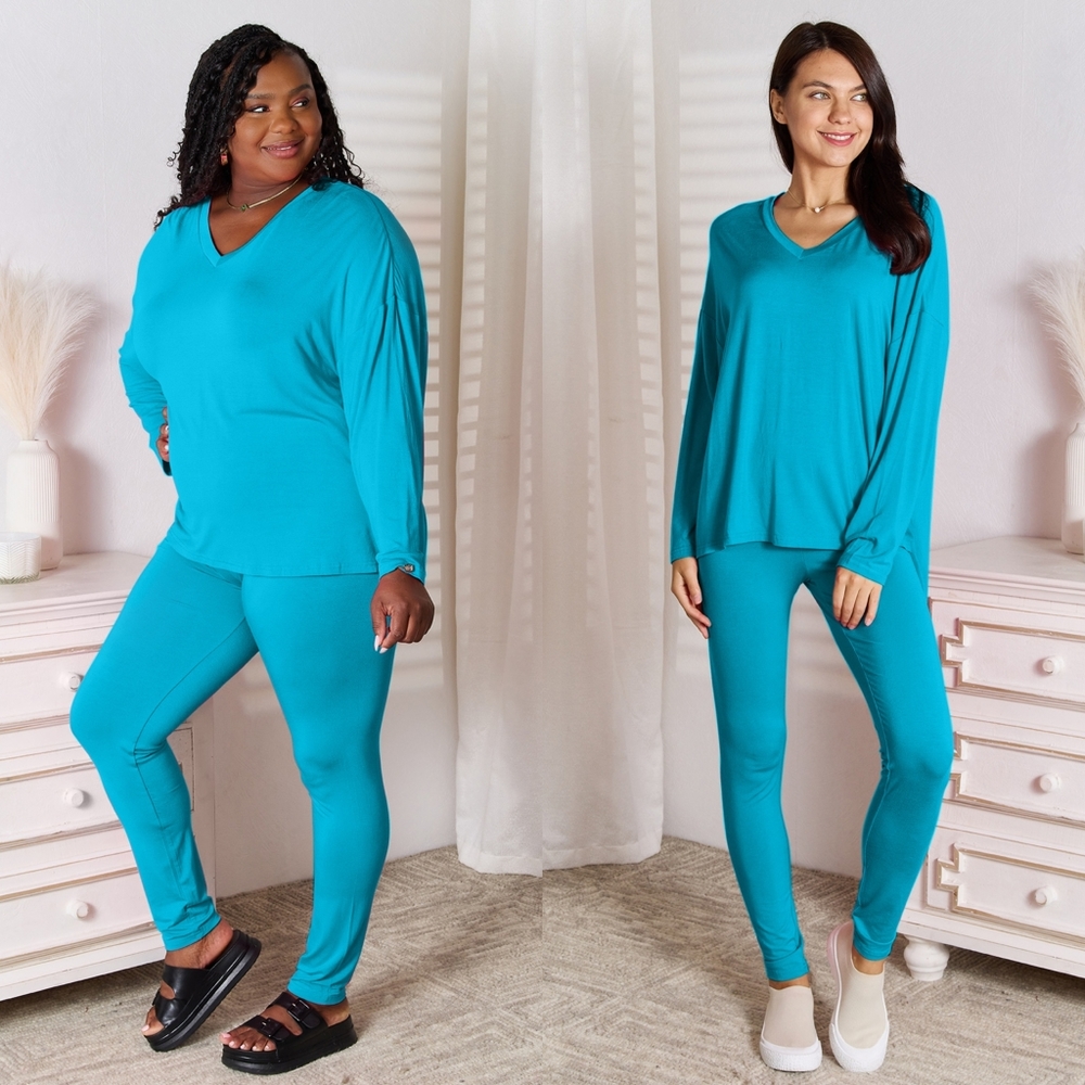 Soothing Softness Lounge Set - Blue